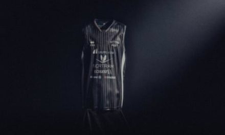 Derthona Basket ed Erreà Sport presentano la nuova divisa “Nova Lights” per la stagione 2026-27