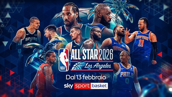 L’All-Star Weekend è in arrivo sugli schermi di Sky Sport Basket: la programmazione del fine settimana delle stelle NBA