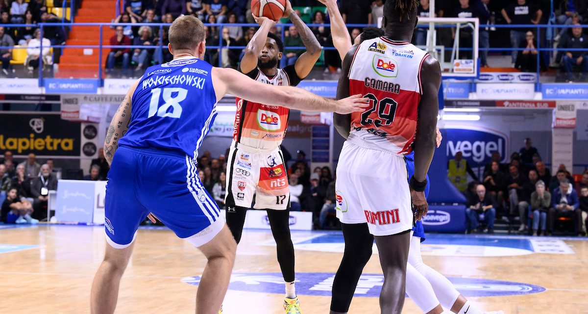 BM ON A2/ LE PAGELLE – Marini e Ogden trascinano Rimini, per Brindisi bene Vildera ma deludono gli americani – di Eugenio Petrillo