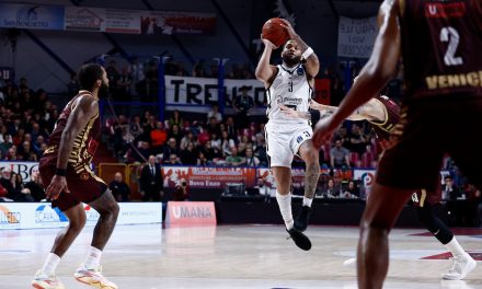 BM DA EUROCUP/ LE PAGELLE: Jones da 38 punti comanda, Trento prende la vittoria 90-94 contro uno sforzo corale della Reyer – di Ilaria Tubia