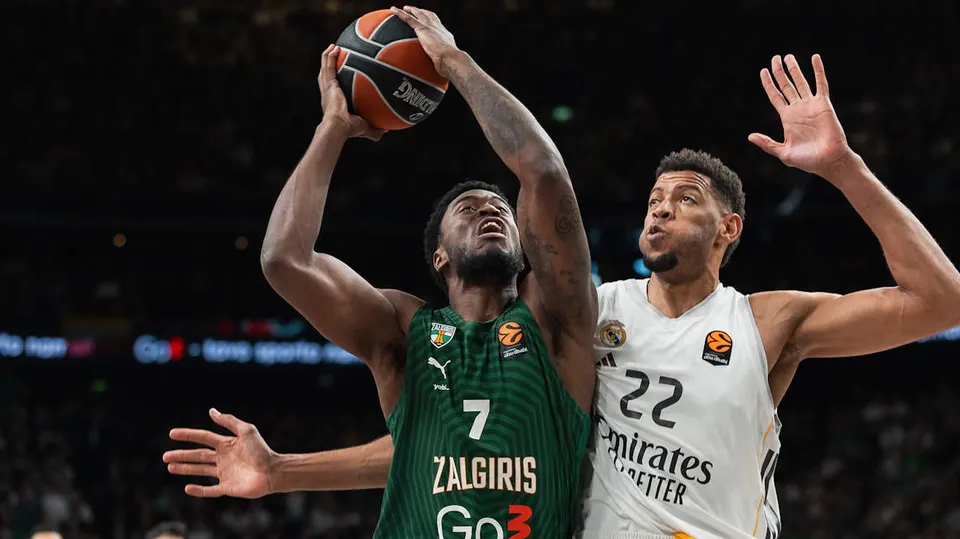 BM DA EUROLEAGUE/ LO ZALGIRIS BATTE IL REAL MADRID, IL PANA SUPER LA STELLA ROSSA, OK IL MACCABI CON L’ASVEL