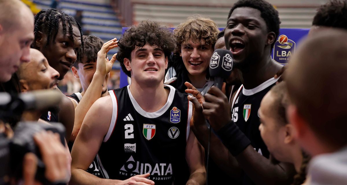  BM ON LBA/ POST MATCH – Diouf intervistatore d’eccezione, Ferrari: “Non mi aspettavo una prova così”. Baiocchi: “Primi punti in Serie A? Ci si sente bene”