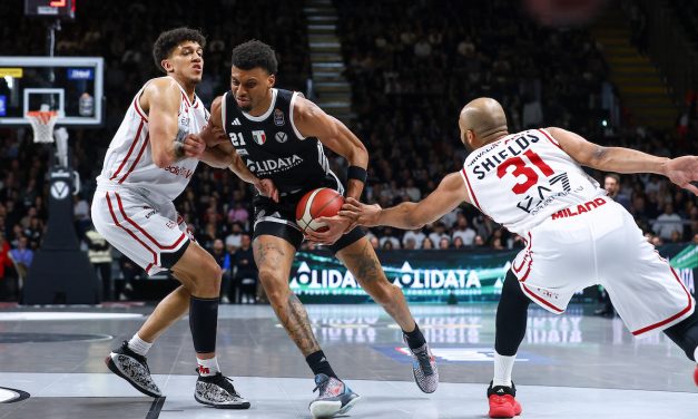 BM GAMEDAY LBA/ VIRTUS STELLARE, MILANO AL TAPPETO A BOLOGNA (104-94) – di EUGENIO PETRILLO