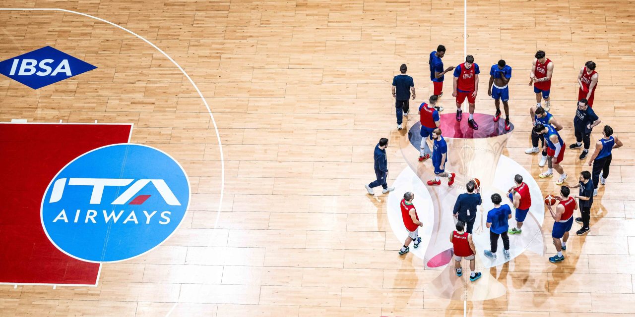 I 12 per Italia-G.Bretagna di domani (19.30, SkySport e DAZN): ci sono Flaccadori, Ricci e Procida. Out Diouf e Ferrari