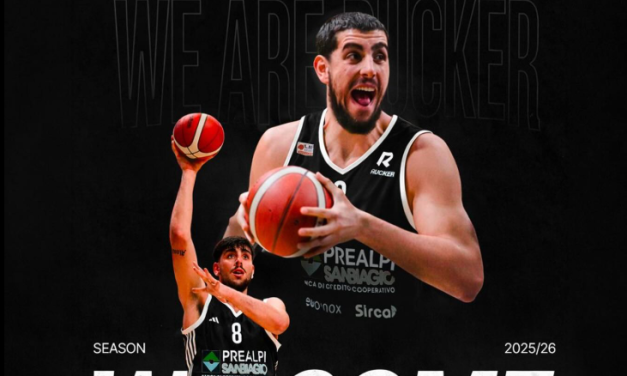 La Virtus Roma 1960 saluta Carlo Cane che firma a San Vendemiano. In entrata vicino l’arrivo di Marco Spanghero