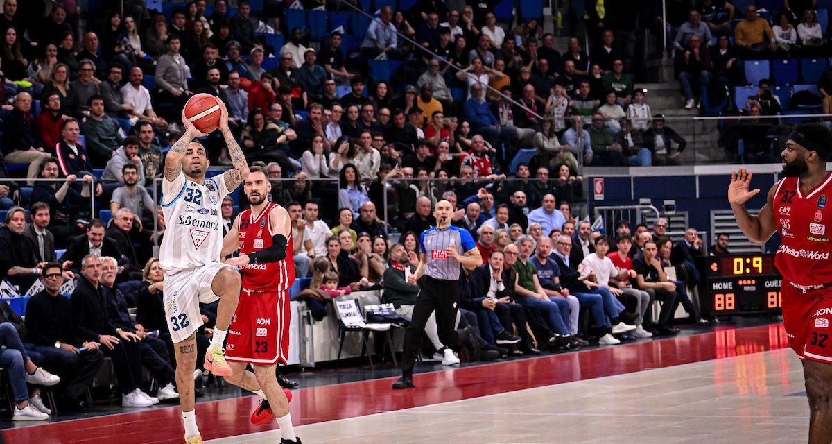 FOCUS BM/ IL MOMENTO DEL WEEKEND LBA: IL TIRO DI GREEN SI STAMPA SUL FERRO, CANTU’ NON RIESCE A VINCERE IL DERBY CON MILANO – DI ALESSIO APICELLA