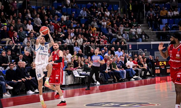 FOCUS BM/ IL MOMENTO DEL WEEKEND LBA: IL TIRO DI GREEN SI STAMPA SUL FERRO, CANTU’ NON RIESCE A VINCERE IL DERBY CON MILANO – DI ALESSIO APICELLA