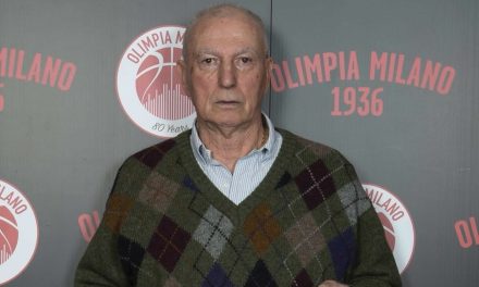 L’Olimpia Milano piange uno dei suoi simboli: Gabriele Vianello é scomparso all’età di 87 anni