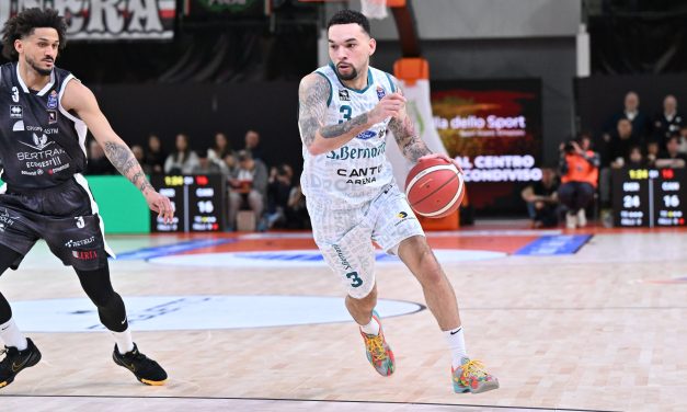 Pallacanestro Cantù, ecco l’esito degli esami per Chiozza: out almeno tre settimane