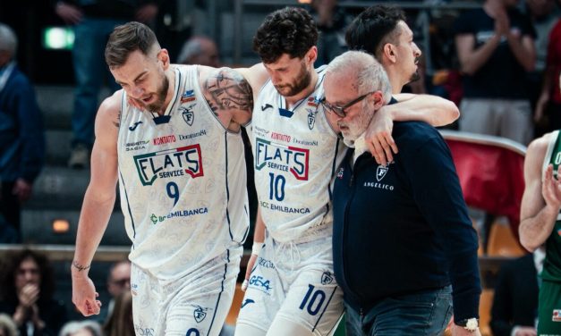 Fortitudo Bologna, lesioni al collaterale del ginocchio e al piatto tibiale per Imbrò