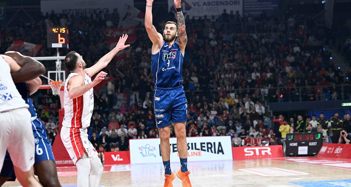 BM ON A2/ Imbrò gela la Vitrifrigo Arena: Fortitudo corsara a Pesaro