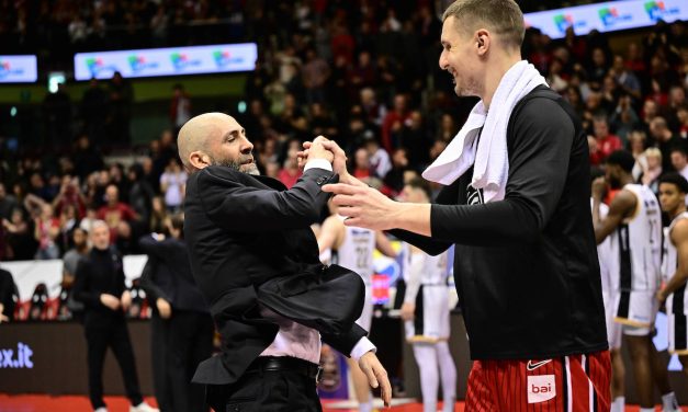 BM ON LBA/Trieste getta il cuore oltre l’ostacolo, la Trento di campionato è pigra e svogliata: i giuliani festeggiano, ribaltano la differenza canestri e fanno un grande passo verso i playoff – Di Massimo Furlani