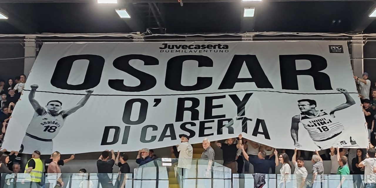 La JuviCaserta piange il suo Re: la dedica della curva a Oscar Schmidt