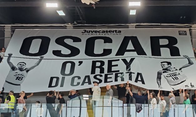La JuviCaserta piange il suo Re: la dedica della curva a Oscar Schmidt