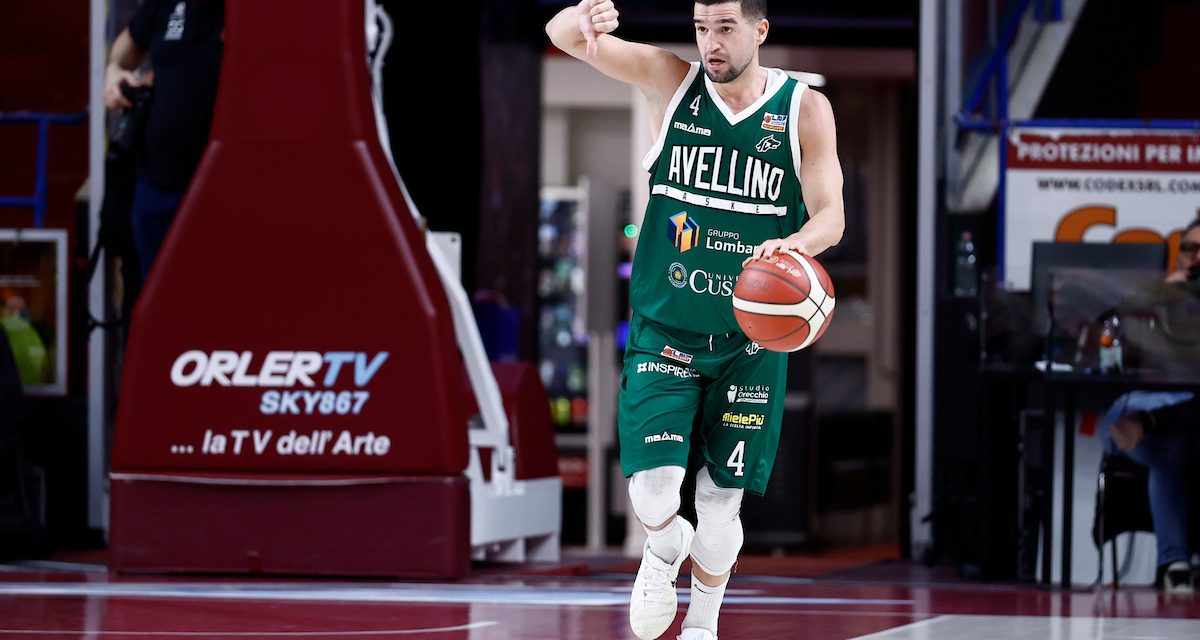 Avellino Basket, arriva una tegola pesantissima: lesione del legamento crociato anteriore per Federico Mussini