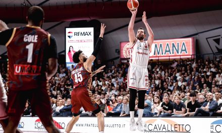 BM DA LBA/ LE PAGELLE: Olimpia vince con il capitano Ricci e Bolmaro, super Cole e uno sforzo dei lunghi non basta alla Reyer per 85-90 – di Ilaria Tubia