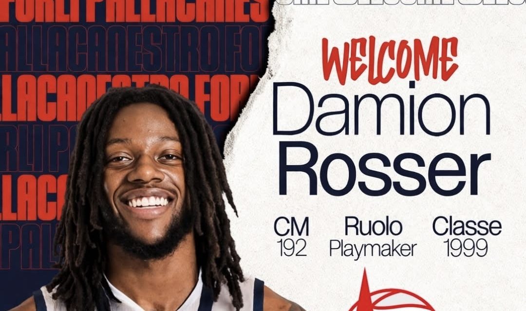 Pallacanestro Forlì, arriva un rinforzo per il rush finale: è fatta per Damion Rosser