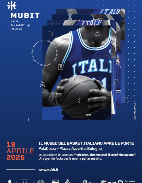 Sabato 18 aprile verrà inaugurato il Museo del Basket Italiano a Bologna: la festa in piazza Azzarita