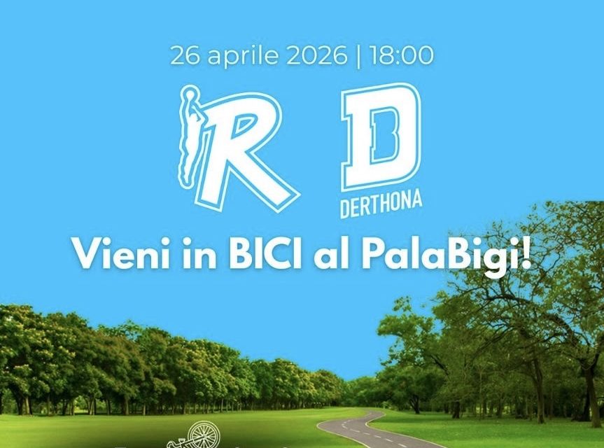 Pallacanestro Reggiana, la società lancia l’iniziativa “PalaBici”: l’invito ai tifosi di venire al palazzetto in bici per la sfida contro Tortona