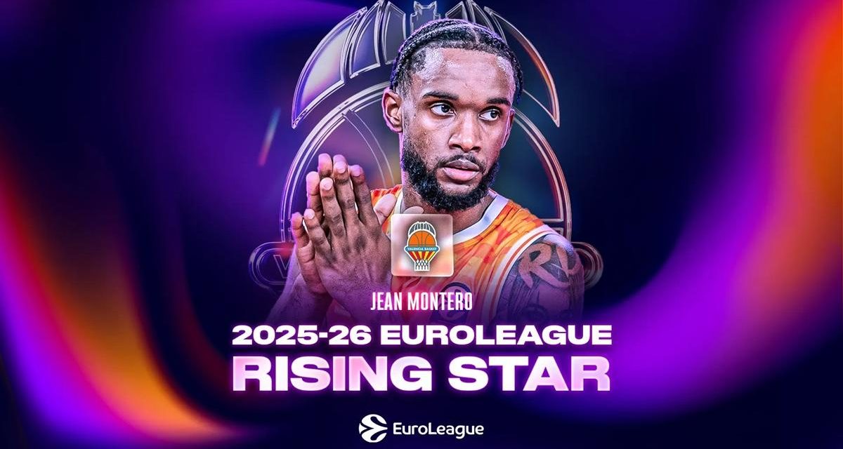 EuroLeague, Jean Montero vince il premio Rising Star della competizione