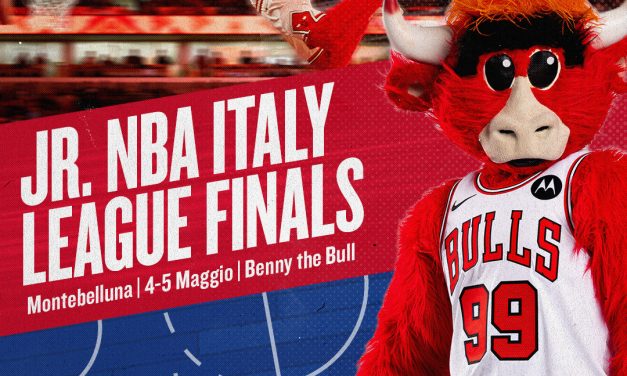 Le Jr. NBA/Jr. WNBA FIP Schools League Finals si disputeranno a Montebelluna con un ospite speciale: Benny the Bull
