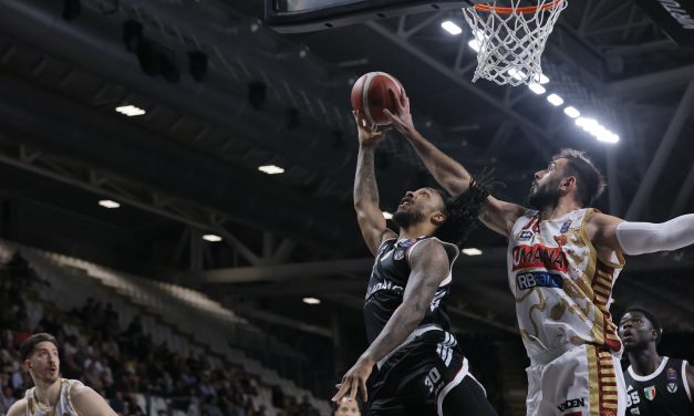 BM ON LBA / LE PAGELLE: L’ASSE COLE-TESSITORI REGALA LA VITTORIA A VENEZIA E RENDE AMARA LA PASQUA DELLA VIRTUS. PER LE V NERE I 23 PUNTI DI MORGAN NON BASTANO – DI EDOARDO TAMBA