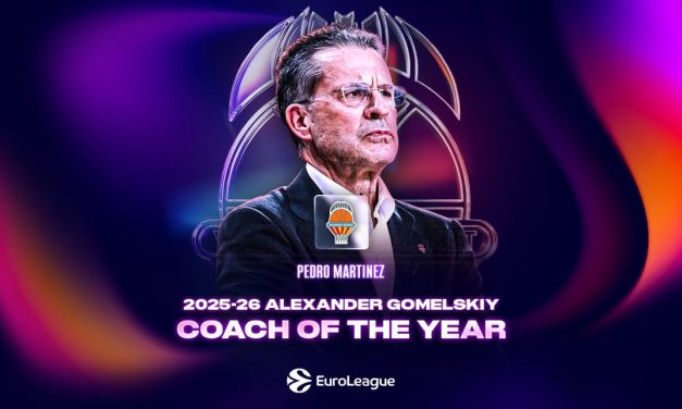 EuroLeague, Pedro Martinez vince il premio di allenatore dell’anno: è la prima volta per un coach del Valencia