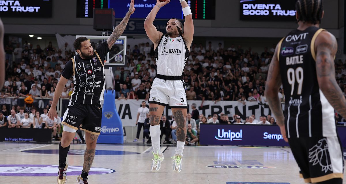 BM ON LBA/ LA VIRTUS CON ORGOGLIO SI PRENDE GARA4: TRENTO BATTUTA 90-81, ORA LA BELLA – di EUGENIO PETRILLO