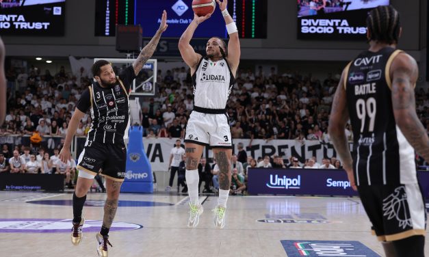 BM ON LBA/ LA VIRTUS CON ORGOGLIO SI PRENDE GARA4: TRENTO BATTUTA 90-81, ORA LA BELLA – di EUGENIO PETRILLO
