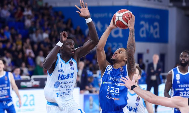 BM ON LBA/ Non c’è storia al PalaLeonessa: la Germani Brescia si tiene il secondo posto col pilota automatico, una Dinamo Sassari rimaneggiata saluta il campionato con un 92-71 – Di Martino Cavigioli