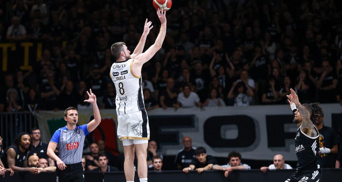 FOCUS BM/ IL MOMENTO DEI PLAYOFF LBA, GARA-2: LA TRIPLA DI JOGELA FA SOGNARE IN GRANDE TRENTO! – DI ALESSIO APICELLA