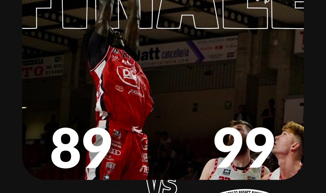 BM ON A2/ COLPACCIO RIMINI: ESPUGNATO IL PALATRICCOLI 99-89, 1-0 NELLA SERIE CONTRO PESARO – DI ALBERTO FOSCHI