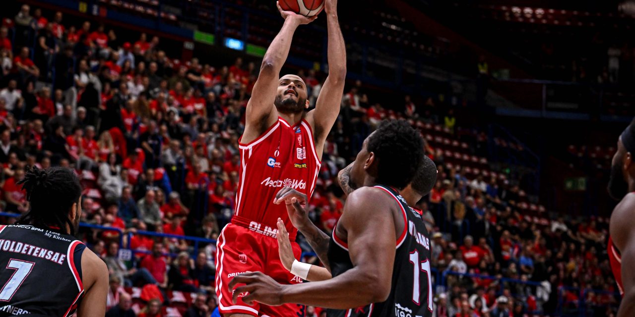 BM ON LBA/ Anche gara 2 è dell’EA7 Milano, Reggio Emilia lotta ma crolla nel finale 77-65 – Di Martino Cavigioli