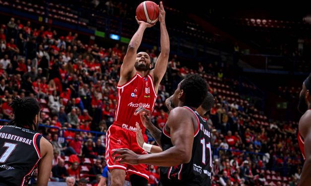 BM ON LBA/ Anche gara 2 è dell’EA7 Milano, Reggio Emilia lotta ma crolla nel finale 77-65 – Di Martino Cavigioli