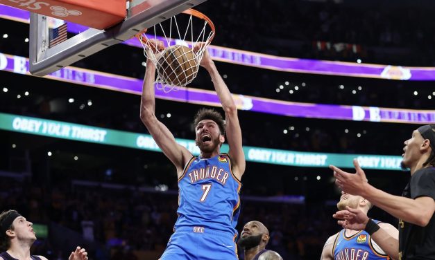 BM NBA TIME / Il recap dei playoff: OKC completa lo sweep sui Lakers (4-0), Mitchell trascina i Cavs sul 2-2 contro i Pistons – di Matteo Parma