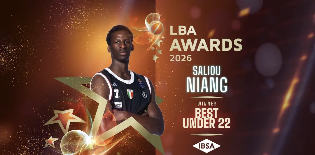 LBA Awards, Saliou Niang vince il premio di miglior under 22 del campionato