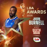 LBA Awards, Jason Burnell vince il premio di sesto uomo dell’anno
