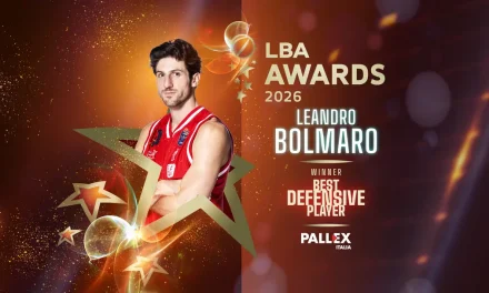LBA Awards, Leandro Bolmaro premiato come miglior difensore del campionato