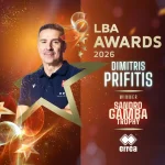 LBA Awards, Dimitris Priftis vince il premio di allenatore dell’anno