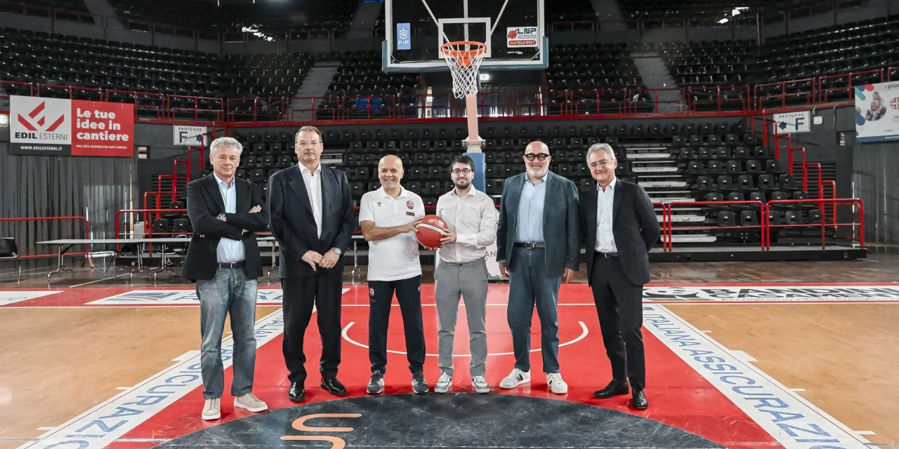 Pallacanestro Forlì, presentati in conferenza stampa il nuovo Amministratore Unico Luigi Garelli e il nuovo Direttore Sportivo Alessandro Bonotti