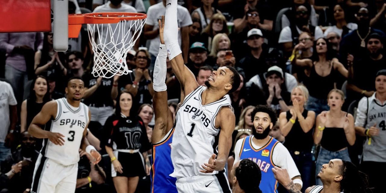 BM NBA TIME / Wemby e la difesa degli Spurs dominano i Thunder: 2-2 nella serie, si torna in Oklahoma per gara 5 – di Matteo Parma