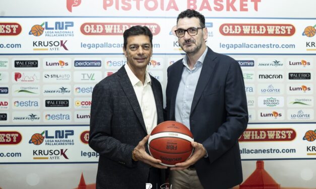 Pistoia Basket, il nuovo ds Mauro Sartori si presenta: “Vogliamo essere la sorpresa della prossima stagione”