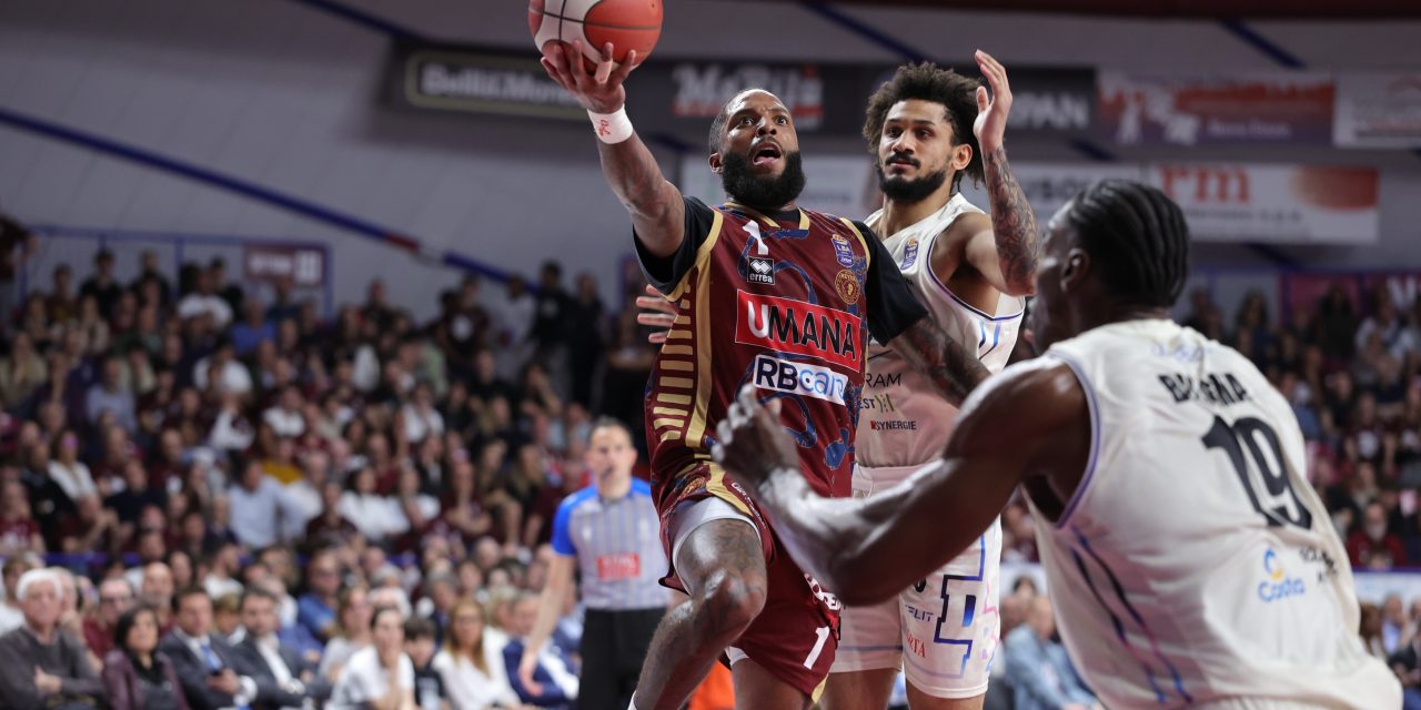 FOCUS BM/ BIG MAN LBA: R.J. COLE TRASCINA LA REYER SUL 2 A 0 CONTRO DERTHONA – DI ALVISE BALDAN