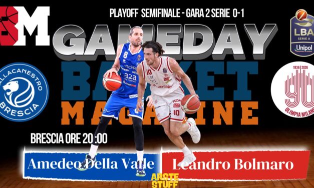 BM GAMEDAY LBA/ Bolmaro contro Della Valle, gara2 vale già tantissimo – di Eugenio Petrillo