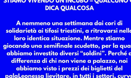 Gli Irriducibili Leonessa sulle voci di una cessione di Brescia a Matiasic: “Stiamo vivendo un incubo, qualcuno ci dica qualcosa”
