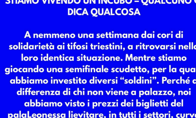 Gli Irriducibili Leonessa sulle voci di una cessione di Brescia a Matiasic: “Stiamo vivendo un incubo, qualcuno ci dica qualcosa”
