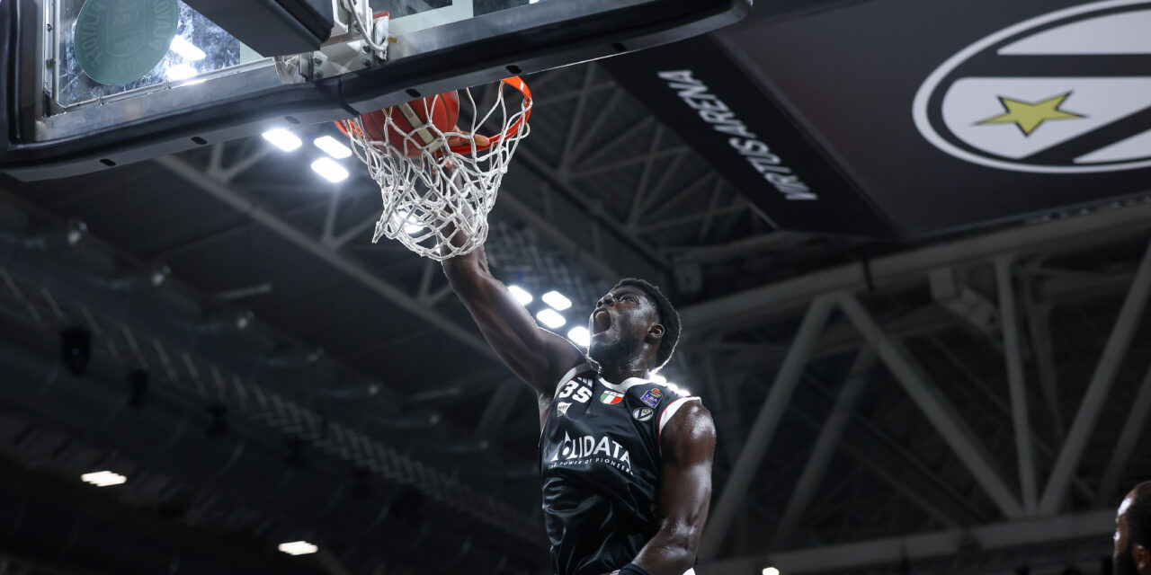 BM ON LBA / MVP TIME: MOMO DIOUF, OGNI PALLONE TOCCATO DA LUI DIVENTA ORO PER LA VIRTUS – DI EDOARDO TAMBA