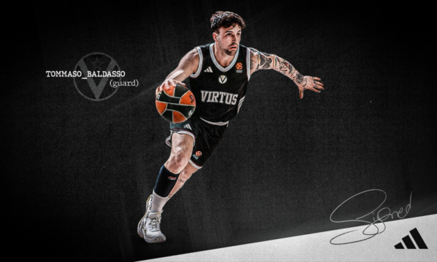 Virtus, è ufficiale il primo colpo in entrata: Tommaso Baldasso approda in bianconero