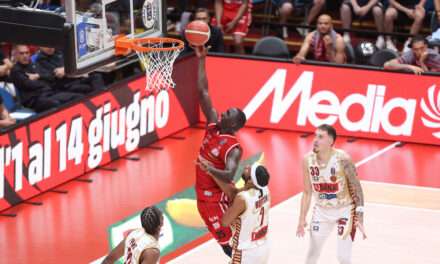 BM LBA FINALS/ MVP TIME BM – Ousmane Diop gigante al Forum: la miglior versione dell’anno nel momento che conta – di Eugenio Petrillo