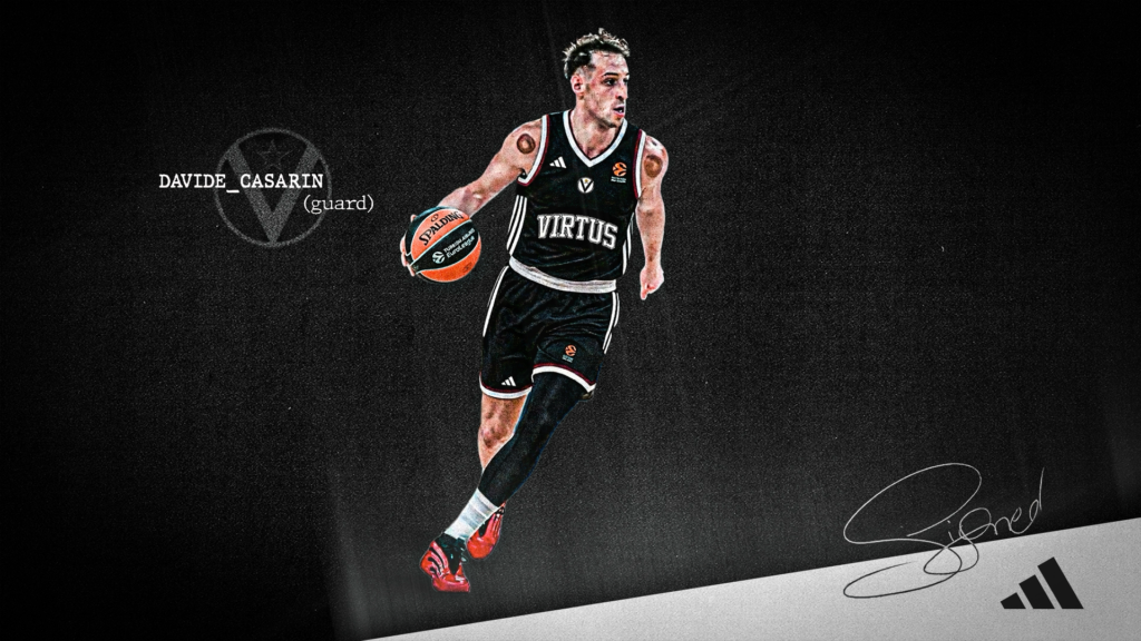 Virtus, ecco il secondo nuovo innesto: ufficiale l’arrivo di Davide Casarin